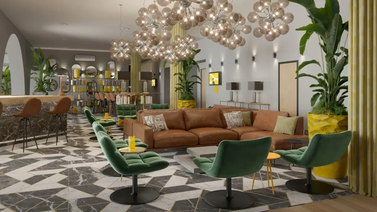 Castrum Hotel lobby