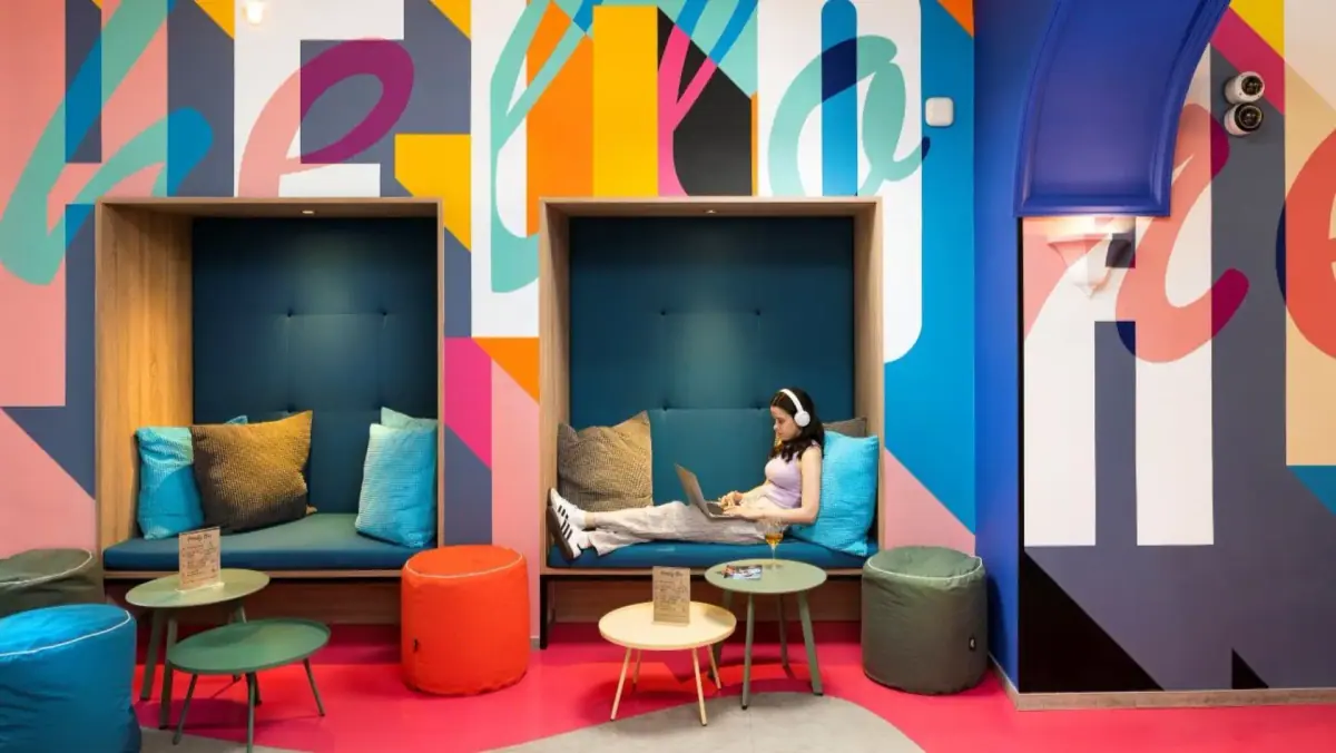 Three Corners Hotel Anna lobby