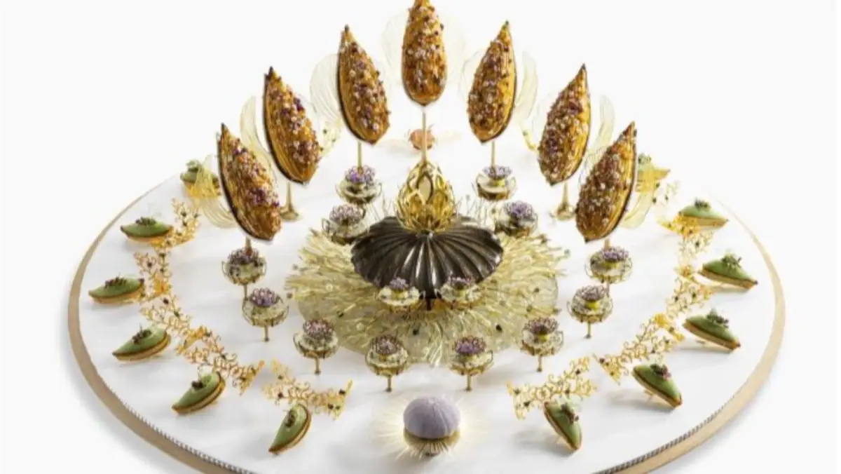 Bocuse d’Or Europe magyar csapat tányérja