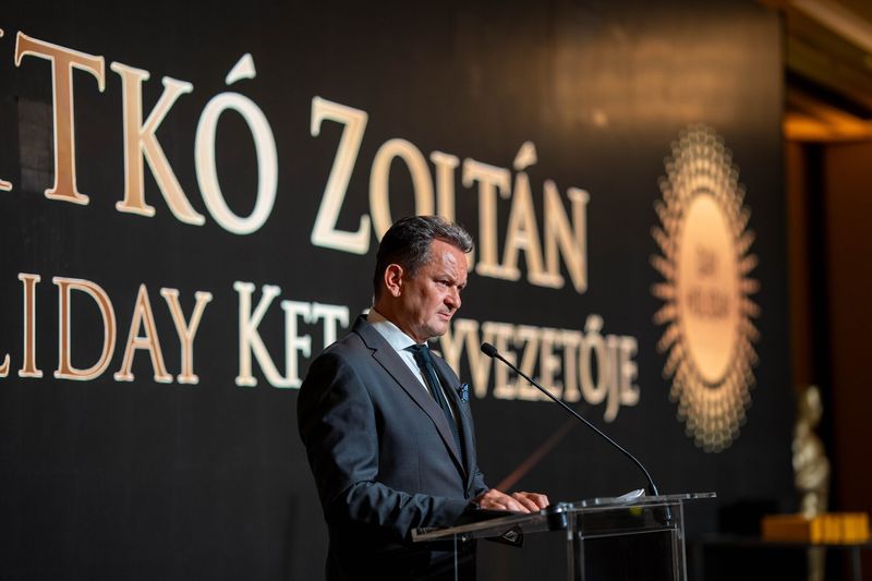 Pillanatkép az Aranynap-díj 2026. május 21-i gálájáról a Hilton Budapest Báltermében