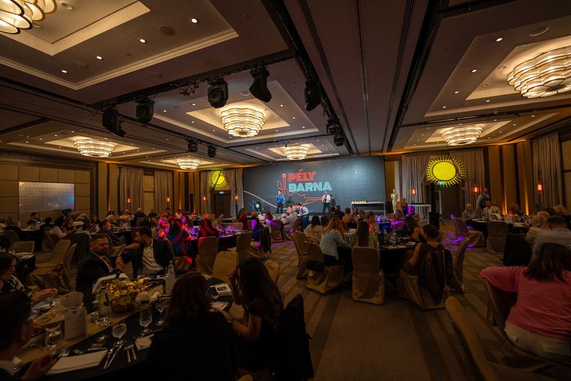 Pillanatkép az Aranynap-díj 2026. május 21-i gálájáról a Hilton Budapest Báltermében