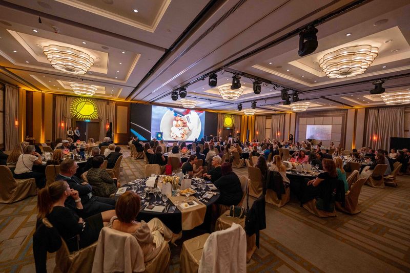 Pillanatkép az Aranynap-díj 2026. május 21-i gálájáról a Hilton Budapest Báltermében