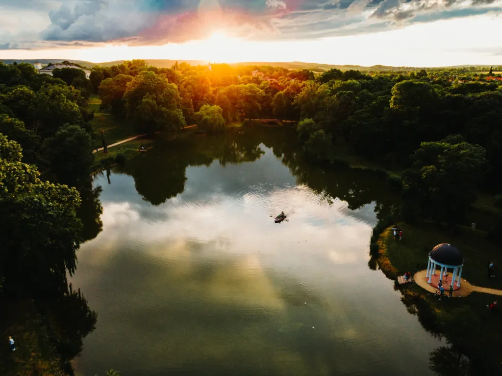 Károlyi Kastély csónakázás