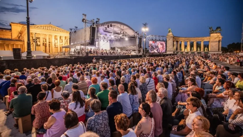 Budapesti Fesztiválzenekar Hősök tere ingyenes koncert